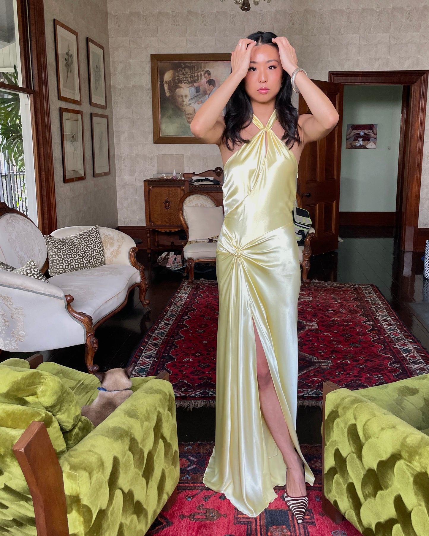 Junonia Dress Lemon