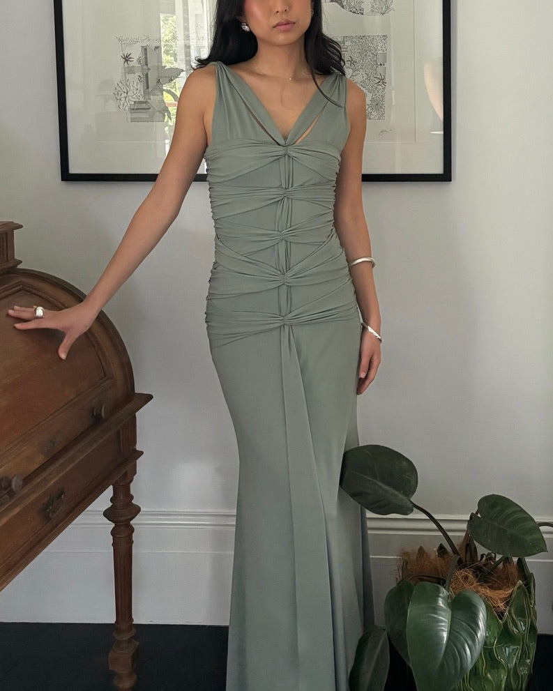 Vera Wang Wasabi Dress
