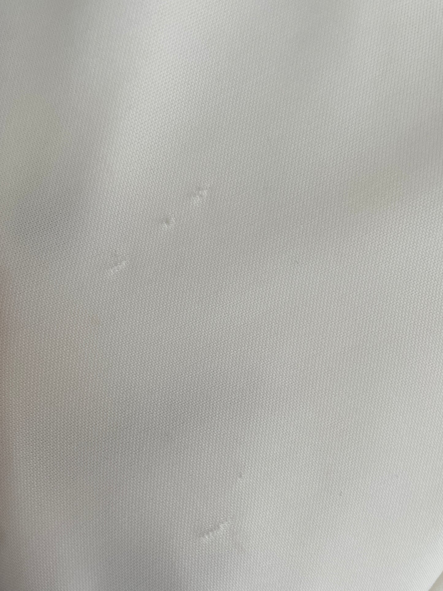 Vintage 90s white plunge neck backless evening gown