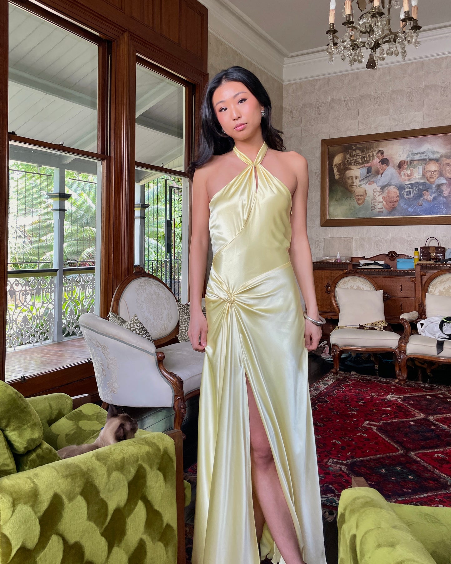 Junonia Dress Lemon