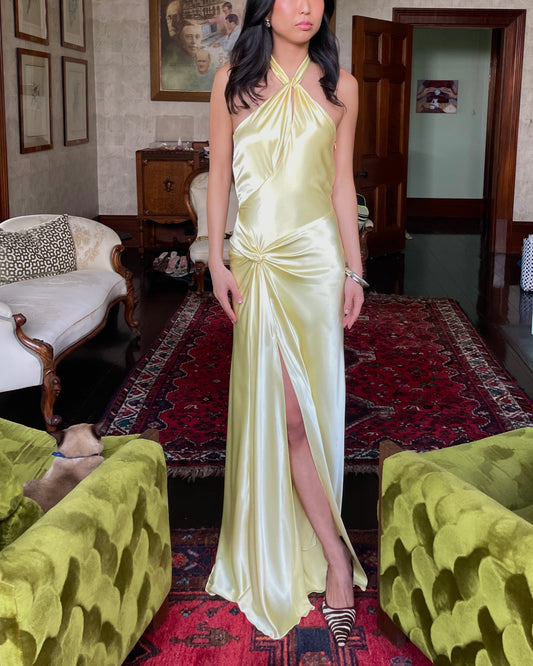 Junonia Dress Lemon